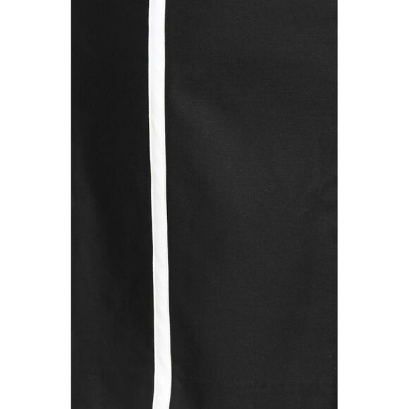 New! MICHAEL KORS Women's Zip-Front Contrast Black Sheath Dress Size 8 - Picture 5 of 5